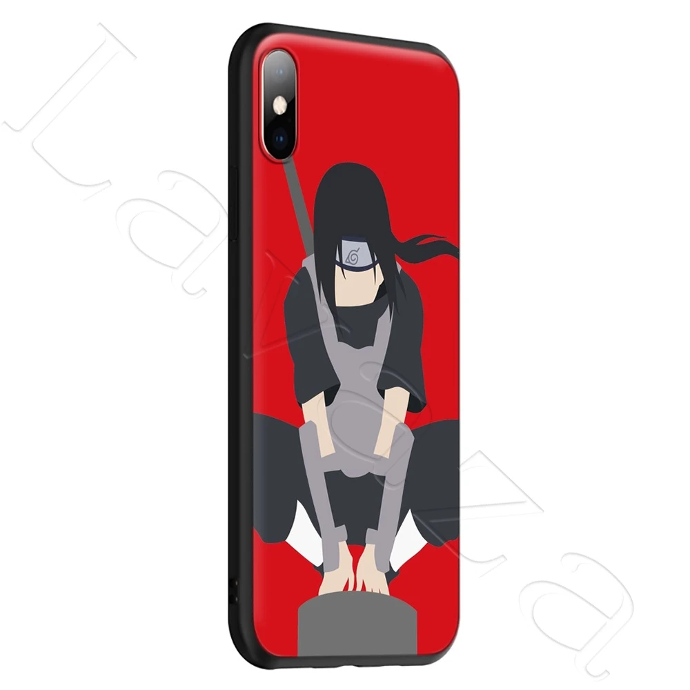Lavaza аниме Наруто Обувь в стиле Итачи Учиха арт силиконовый мягкий чехол для iPhone 12