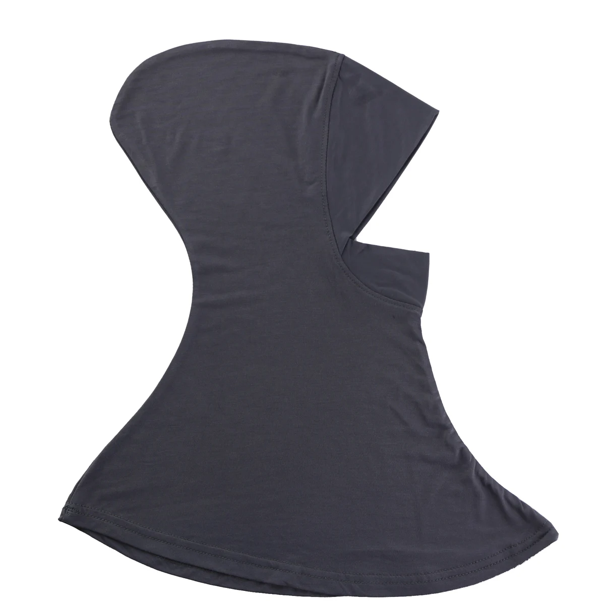 Хиджаб Женский мусульманский исламский шарф мини-шапка однотонный из модала |