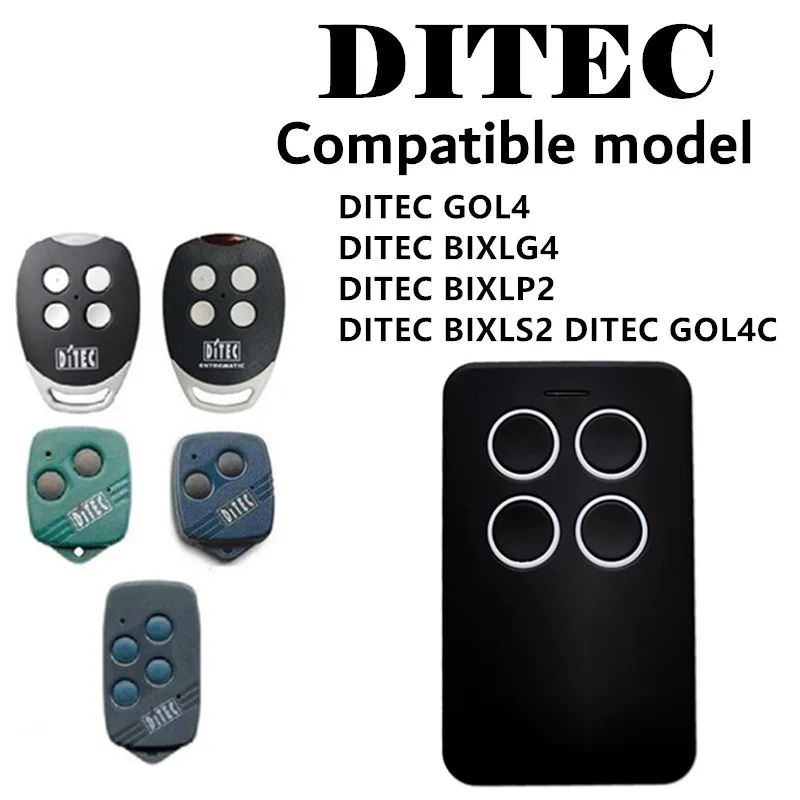 Пульты дистанционного управления для гаражных ворот DITEC GOL4 BIXLG4 BIXLP2 BIXLS2