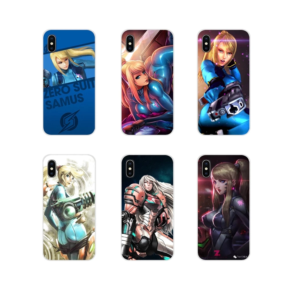 Аксессуары чехлы для телефонов Huawei G7 G8 P8 P9 P10 P20 P30 Lite Mini Pro P Smart Plus 2017 2018 2019 Samus Aran Metroid