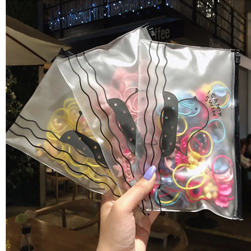 

1bag Korean Version Colorful Headband for Children with Small Rubber Bands Headbands Girls Hair Accessories Fashion