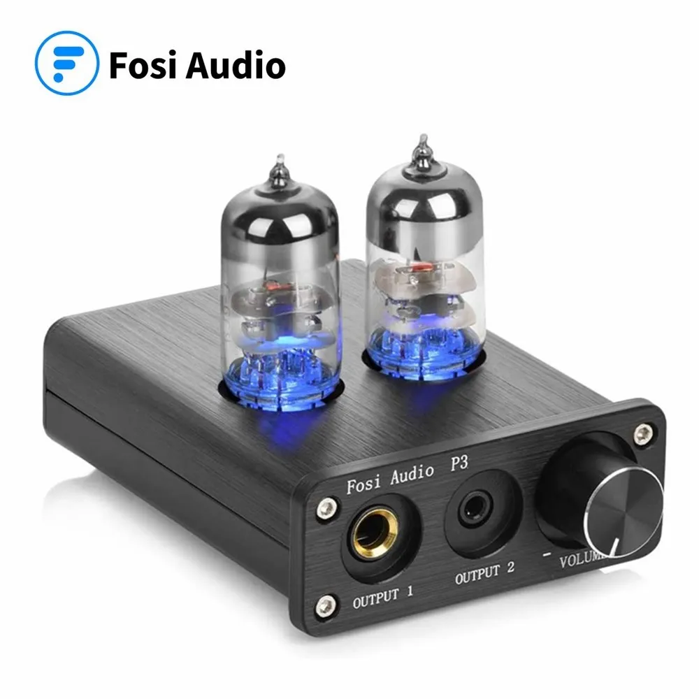 Fosi Audio P3 усилитель для наушников вакуумный ламповый преусилитель USB звуковая