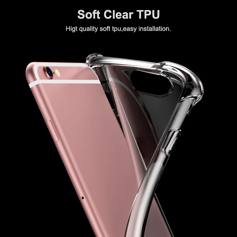 Прозрачный противоударный чехол для iPhone 11 Чехлы Iphone 12 Pro X XS Max XR 6 S 7 8 Plus SE 2020