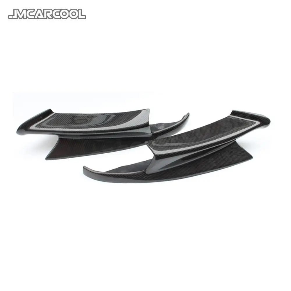 Carbon Fiber Car Front lip Splitters Flaps Aprons Cupwings For BMW 3 Series E90 E92 E93 M3 2007-2013 FRP Bumper Guard | Автомобили и