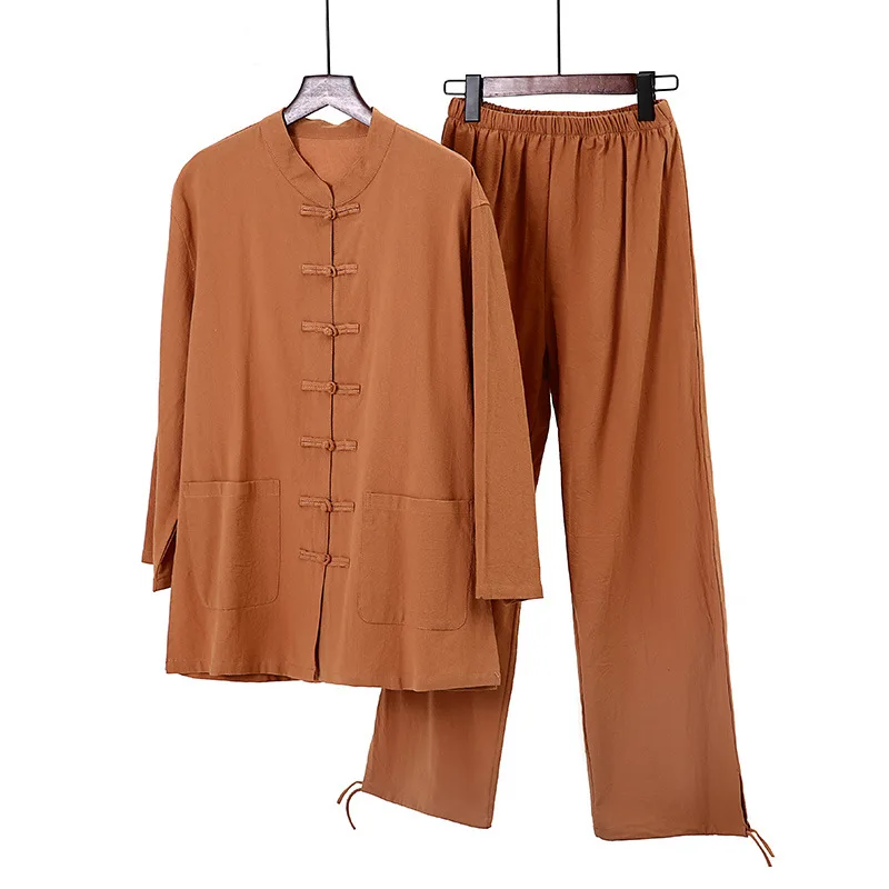 

Tai Chi Clothing Cotton Female Elderly Martial Arts Uniforms Adult Martial Arts WingChun Suit