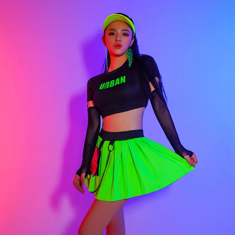 

Modern Hip Hop Dance Costume Women Chinese Style Jazz Performance Clothing Adult Sexy Rave Outfit Singer Stage Costume 2021New