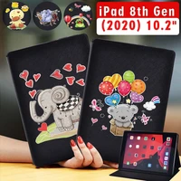 tablets case for apple ipad 8 2020 8th gen 10 2 inch tablet shockproof protective case free stylus