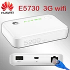 Разблокированный Wi-Fi роутер huawei e5730 3g, внешний аккумулятор, 3g Роутер со слотом для sim-карты, Портативная точка доступа, Wi-Fi роутер, usb-модем e5730s