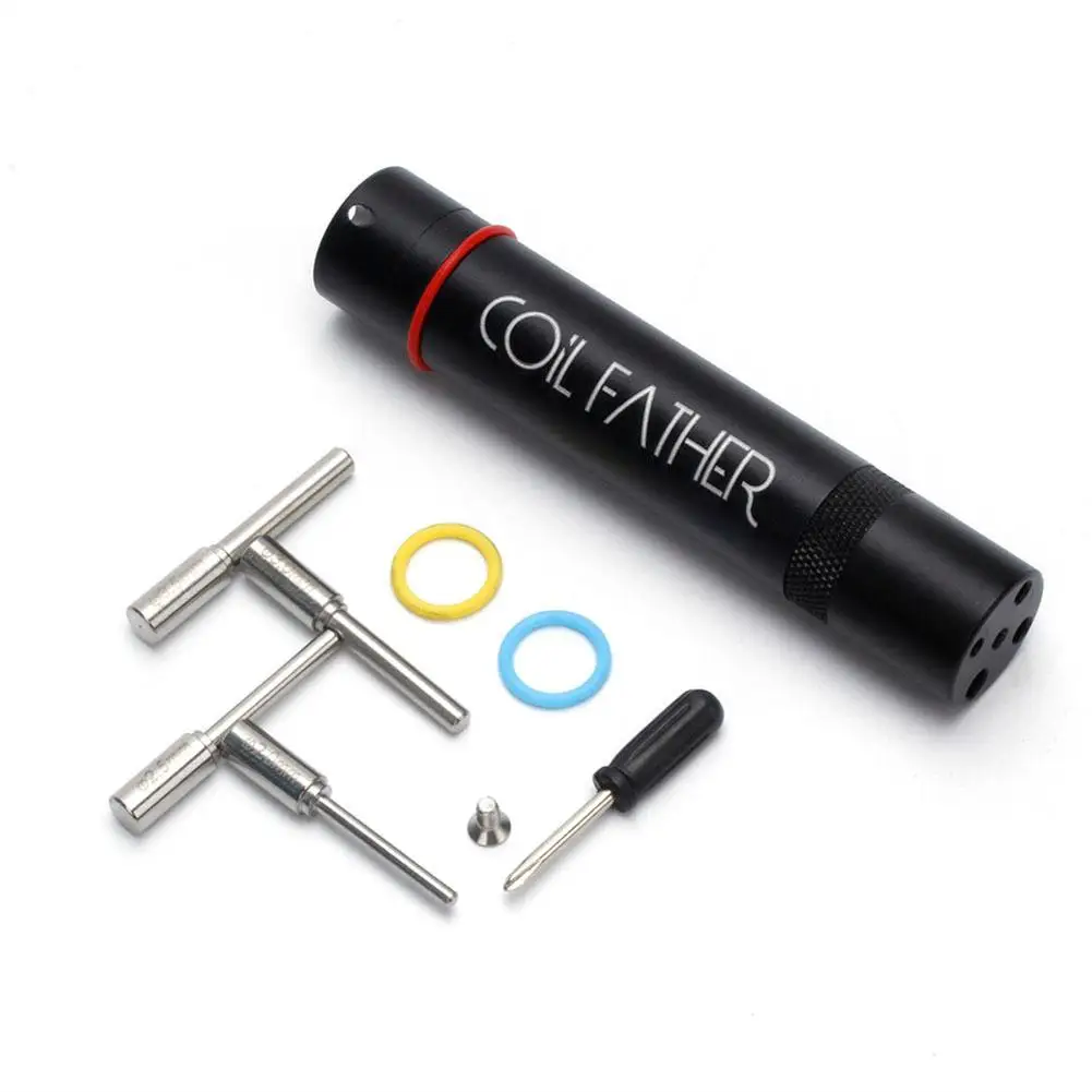 

Инструмент Coil Father "сделай сам", Проволочная катушка, джиг V2, набор инструментов для RDA RTA CW-20, CW-25, CW-30, CW-35, Koiler катушка для электронной сигареты