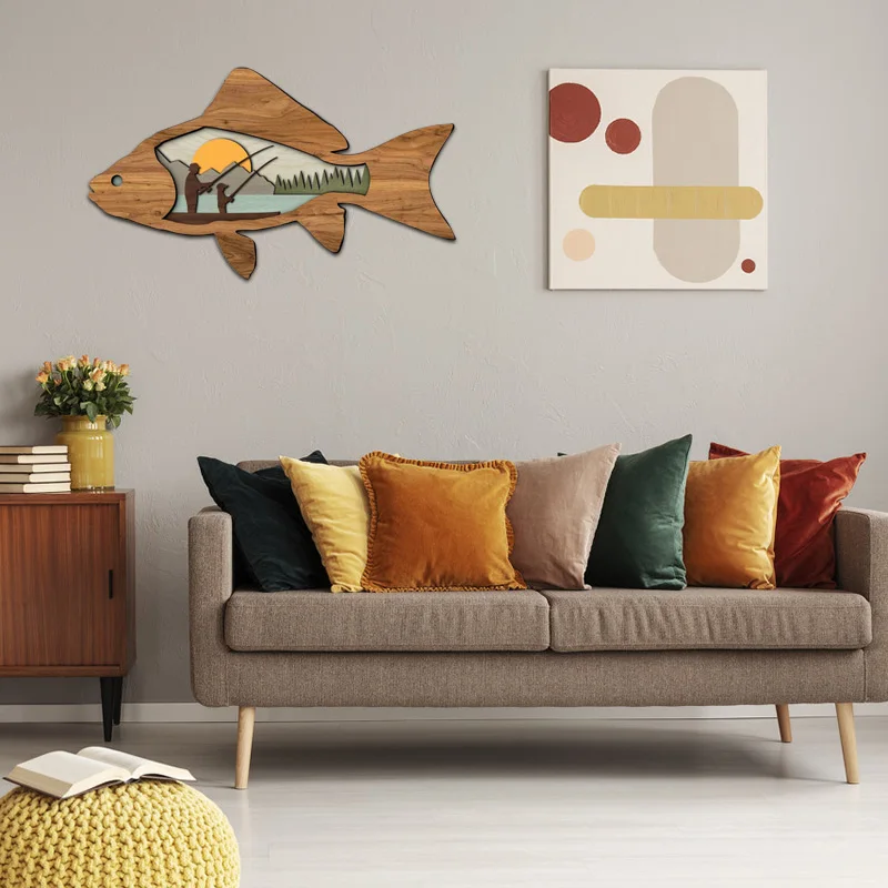 

Animal Series Home Living Room Bedroom Wall Decoration Elk Yellow Ox Duck Crabs Fish Durable nordic dcoration home