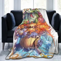 ultra soft sofa blanket cover blanket cartoon cartoon bedding flannel plied sofa bedroom decor for children and adults 04