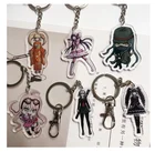 Аниме Danganronpa: Trigger Happy Havoc Saionji Hiyoko Korekiyo Shinguji Miu Iruma мультфильм акриловый брелок игрушка брелок подвеска