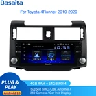 Автомагнитола 1 Din на Android 10,0 для Toyota 4runner, мультимедиа 2010 - 2020 4runner, стерео Din DSP HD IPS Carplay 4 Гб + 64 ГБ