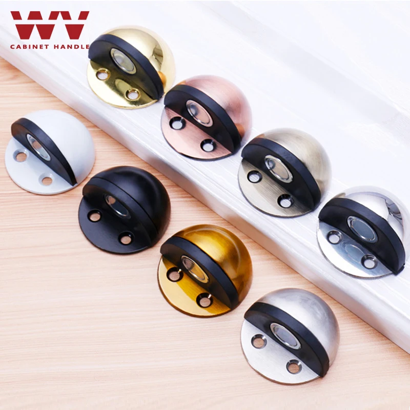 WV не пробивая резиновый дверной стопор стикер скрытый держатель напольный