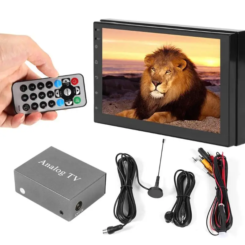 BERLIHEN автомобильный DVD мобильный аналоговый ТВ приёмник монитор PAL NTSC тюнер |