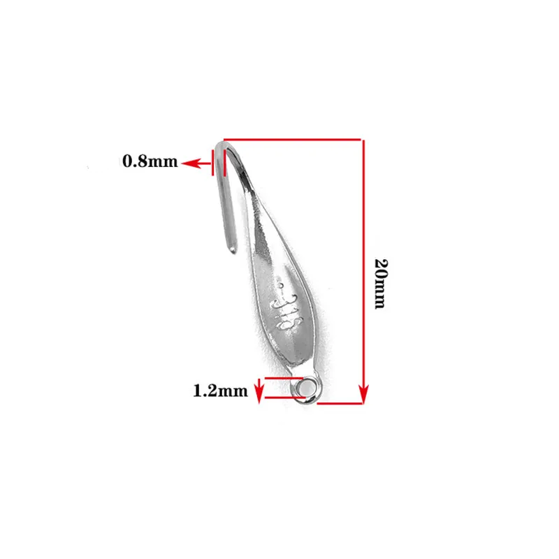 20 шт./лот никогда не выцветают серьги из нержавеющей стали крючки ушные провода