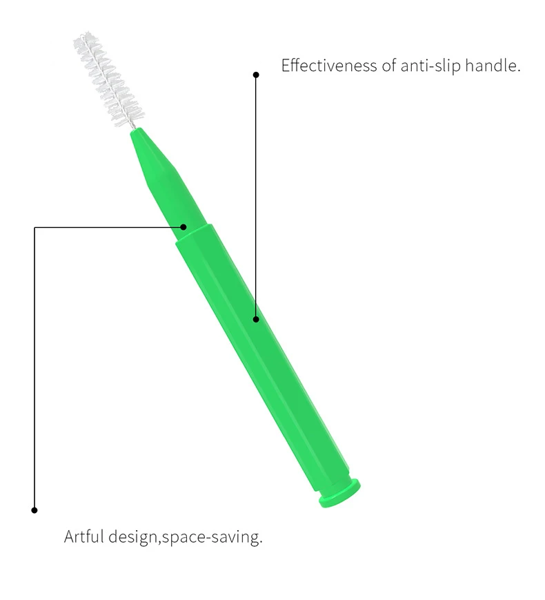4 Коробки (60 шт.) для чистки межзубных пространств Denta зубная нить ухода за