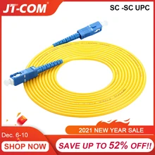 SC SC Singlemode Fiber Optic Patch Cable SC UPC SM 2.0mm 3.0mm 9/125um FTTH Fiber Patch Cord Optical Fiber Jumper 3m 5m 10m 30m