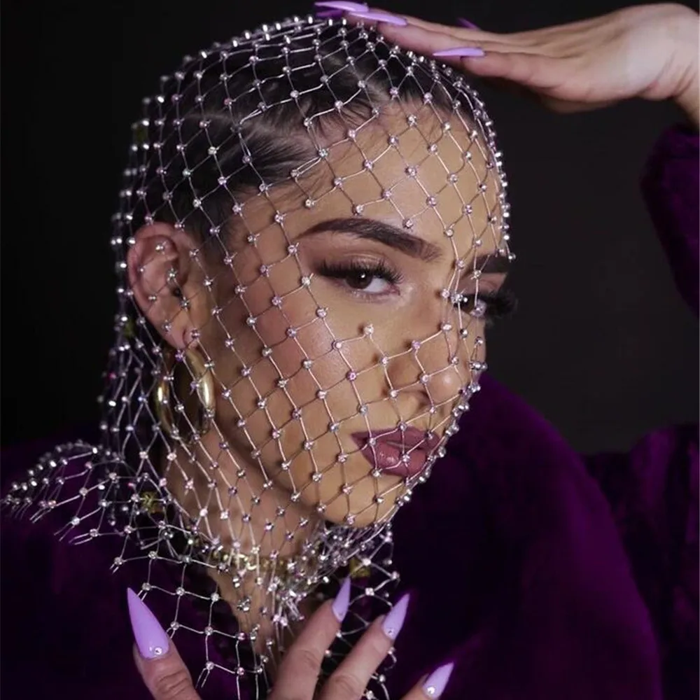 Женская повязка на голову со стразами роскошный головной убор украшение для