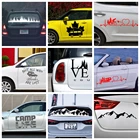 Автомобильная наклейка Beauty Mountain Camp s на автомобиль, Виниловая наклейка, украшение для кемпинга, наклейка с фразой, автомобильные товары