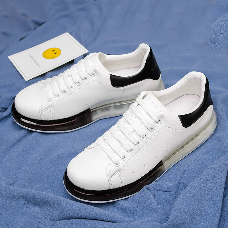 LOOZYKIT New Men Casual Shoes Lac-Up Winter Fashion Female Clunky Sneaker Platform High Heel Dad 39-44 | Обувь