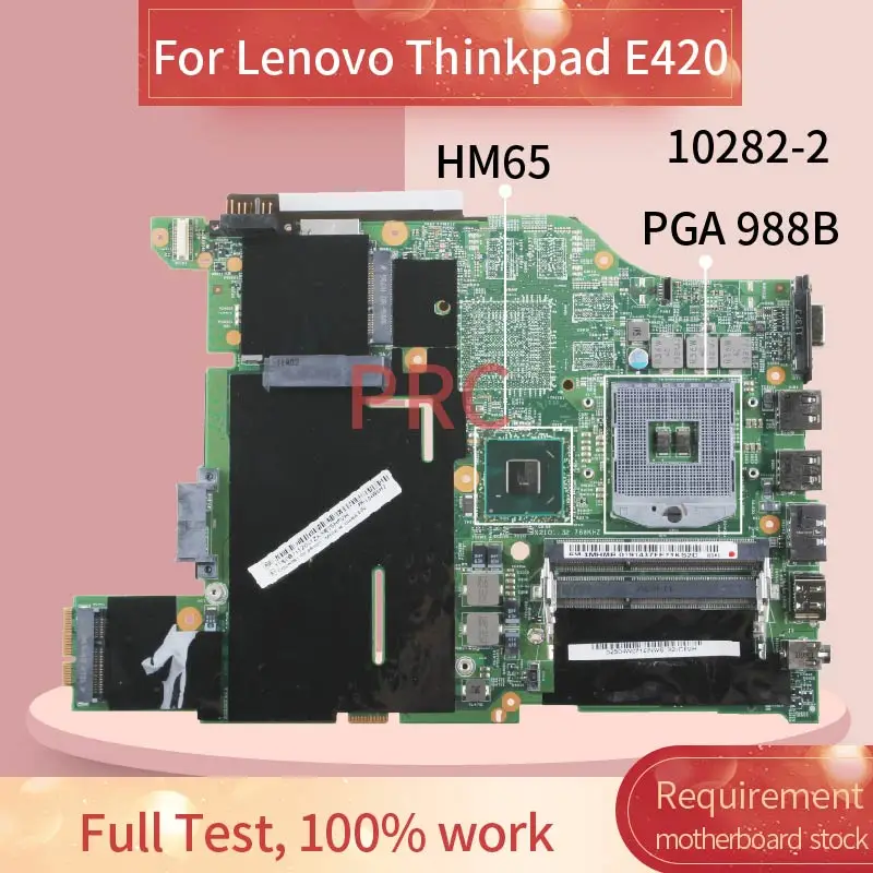 Placa-mãe 04w0712 para Notebook Lenovo Thinkpad E420 Placa Principal 122041 Hm65 Pga 988b Ddr3 Placa-mãe para notebook
