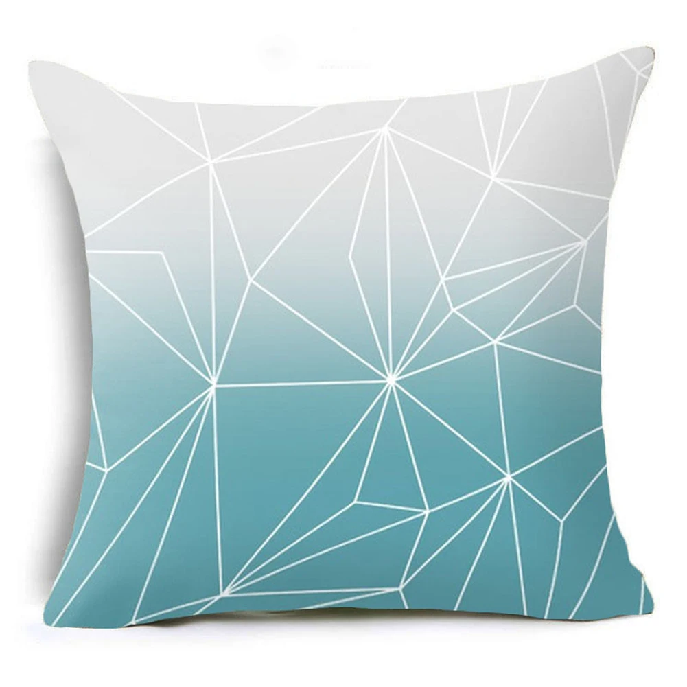 Декоративные наволочки с буквенным цветочным геометрическим рисунком чехол для