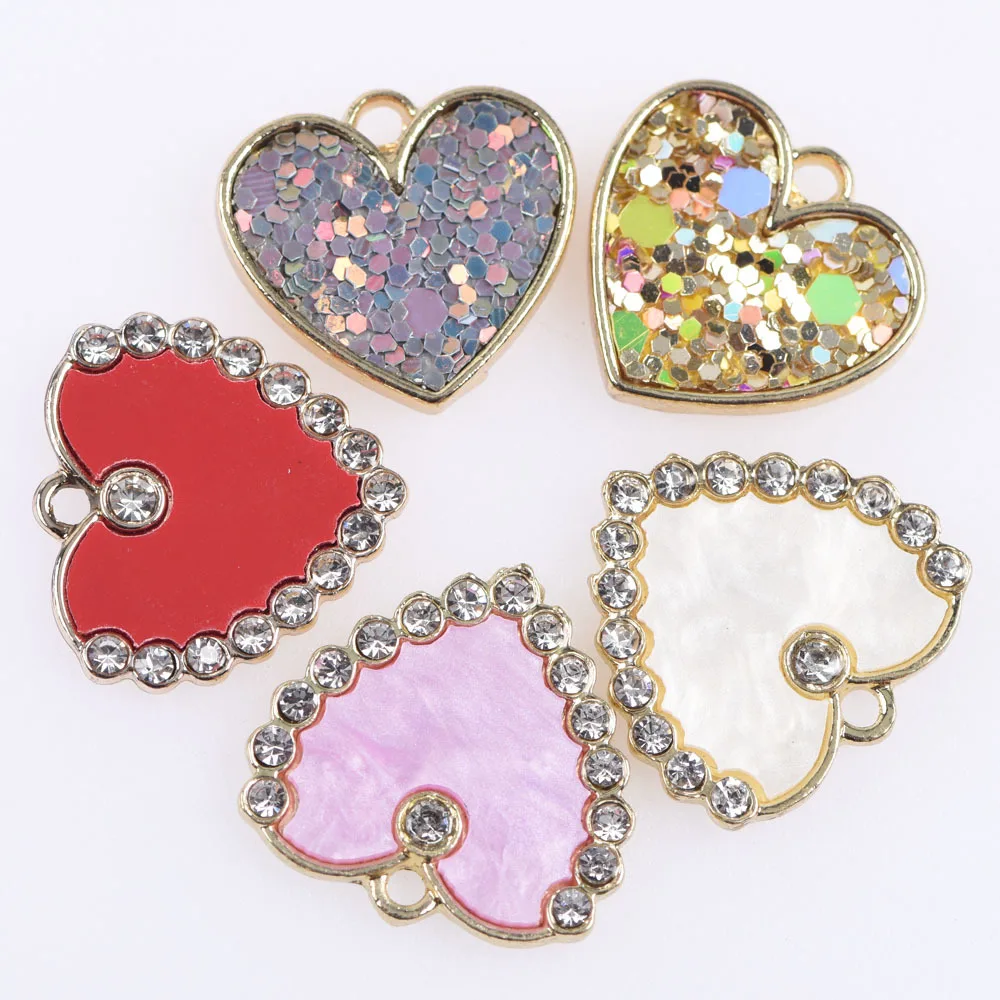 Hot Sale 1 Pcs Metal Chains Croc Shoe Charms Happy Make Up Shoes Decorations No Bad Vibes Preal Accessories Good Luck Queen