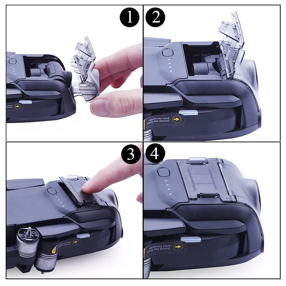 Крышка для объектива камеры для защиты DJI Mavic Air Drone от пыли и повреждений.