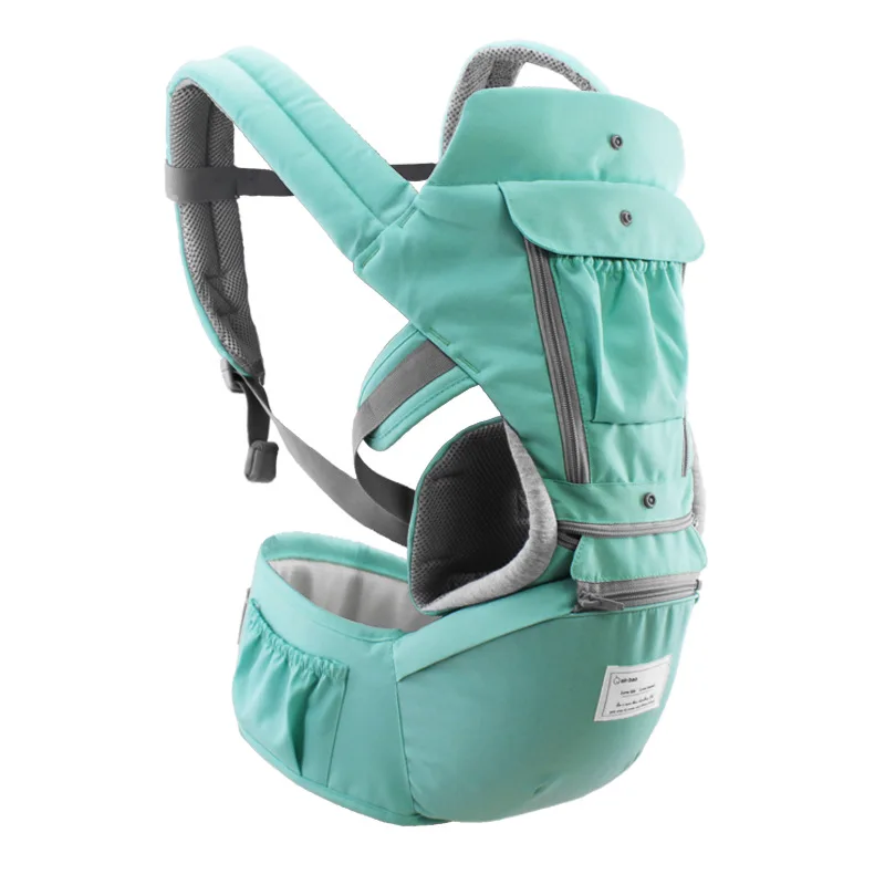 

Ergonomic Sling Front Hug Waist Stool Holding Kangaroo Wrap Carrier for Baby Travel 0-36 Months