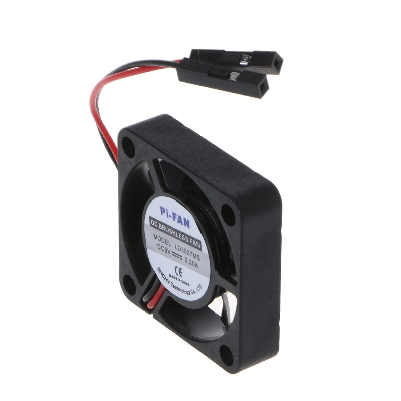 Mini Cooling Fan Heat Sink For Raspberry Pi 3/2/B+ 3.3V/5V Model Computer | Бытовая техника