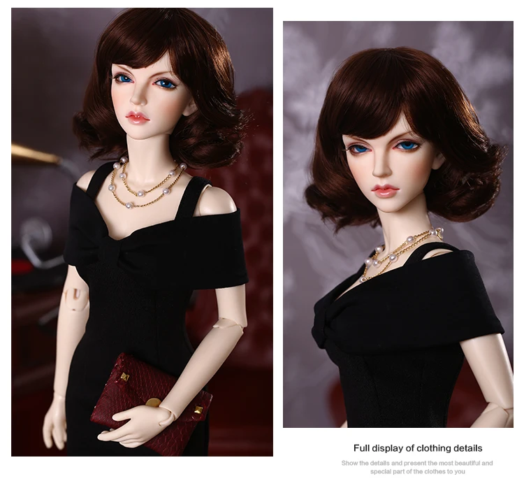 BJD кукольная одежда 1/4 сексуальное платье Красивая кукольная одежда краткое описание для IPlehouse Jid девушка тело кукла аксессуары IPlehouse luodo