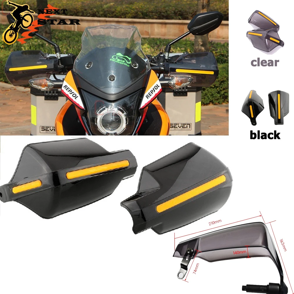 Защита от ветра для мотоцикла универсальная защита лобового стекла Honda Kawasaki Suzuki 22