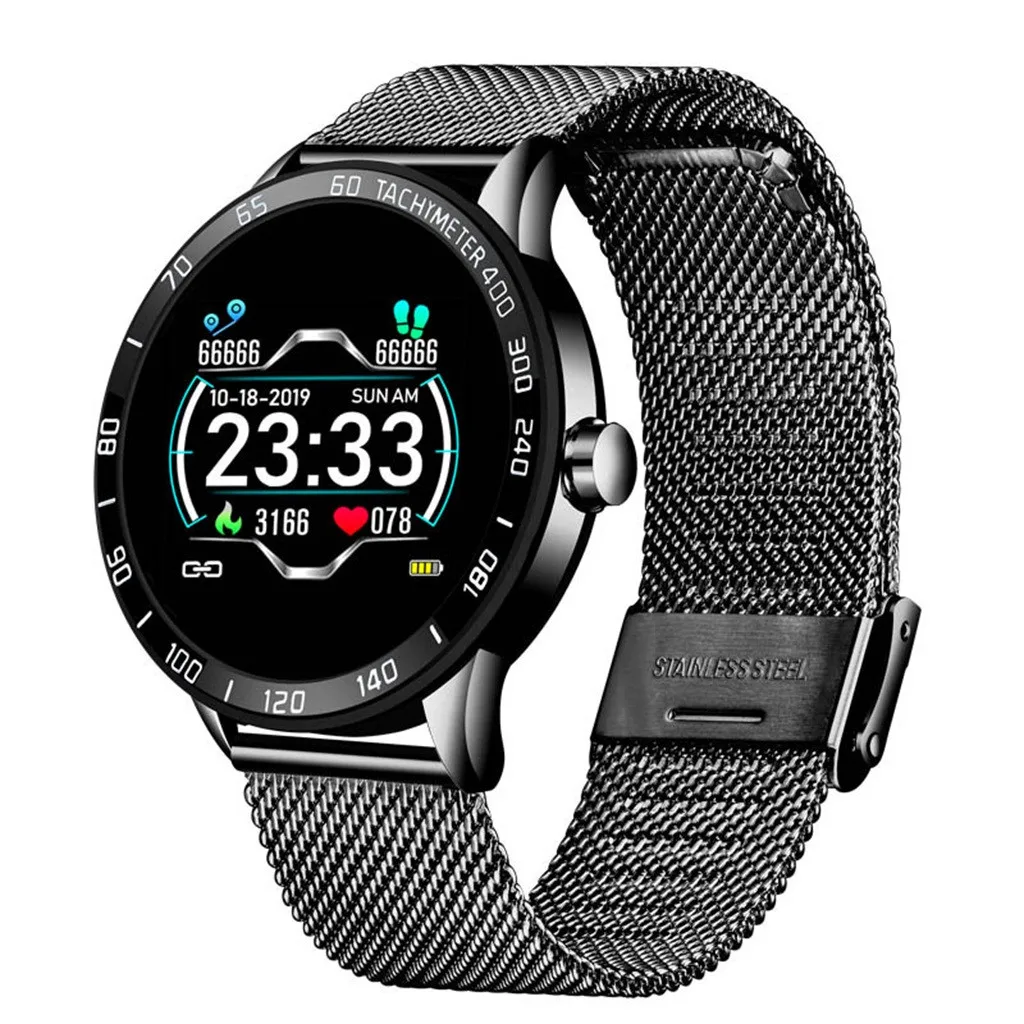 Смарт-часы LIGE с цветным OLED дисплеем пульсометром тонометром | Электроника