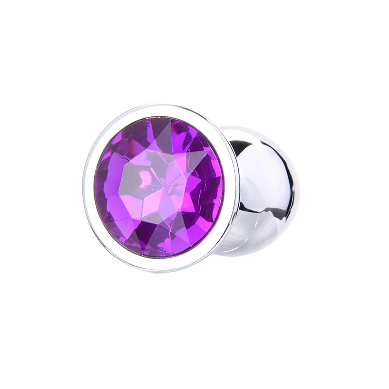 3 Размеры Нержавеющая сталь Анальная пробка круглое основание Ювелирные изделия