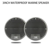 3inch waterproof boat speaker marine speakers black 140w for outdoor uv proof rv car utv atv spa tractor yacht motorcycl
