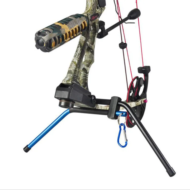Стрельба из лука блочный лук стенд металлический портативный держатель стойка
