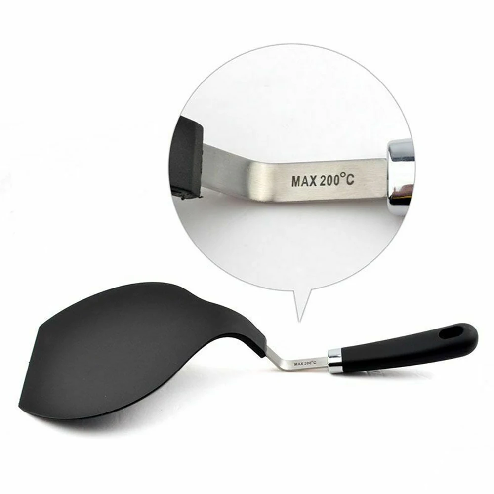 

Baking Pizza Oven Turner Tools Shovel Stainless Steel Spatula Lifter Black
