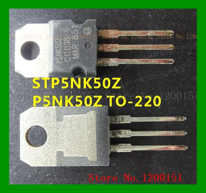

STP5NK50Z P5NK50Z TO-220