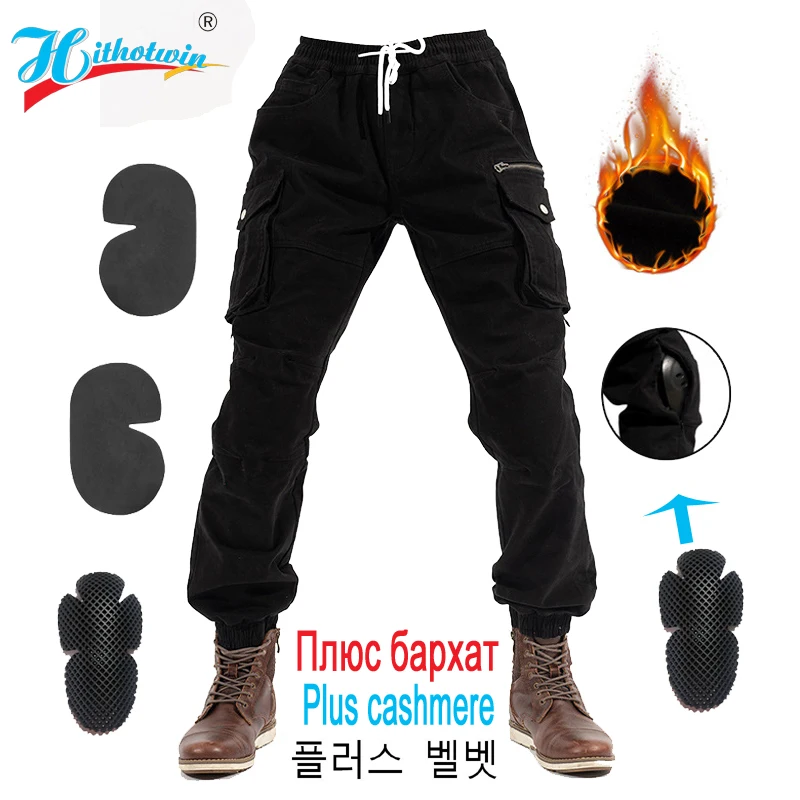 Мотоциклетные штаны Hithotwin Зимние непромокаемые брюки для мотокросса гонок по