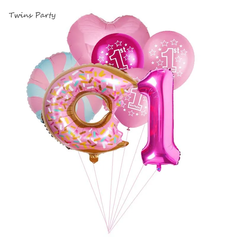 Украшения для вечеринки в честь первого дня рождения игрушка Сюрприз на день