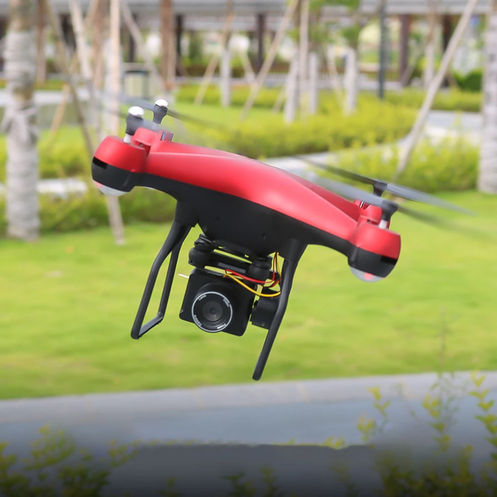 F68 игрушки HD камера трек полета Безголовый режим Дрон ABS Летающий RC Квадрокоптер оптический поток подарок в реальном времени широкий угол вертолет