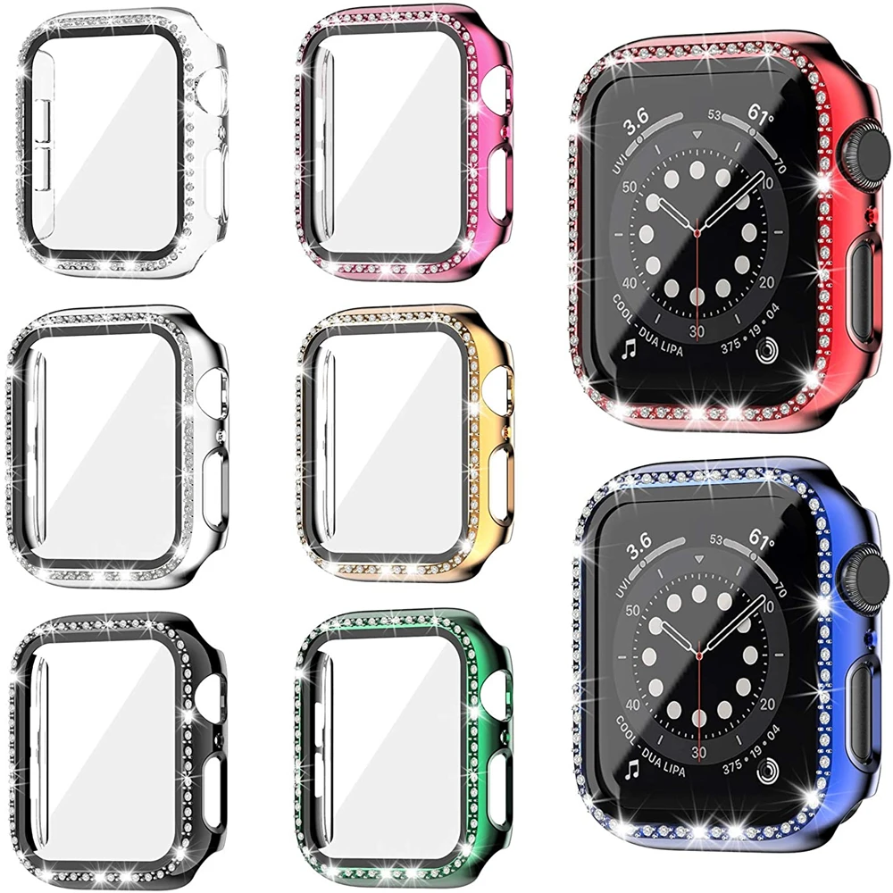 ПК Bling Стразы с гальваническим покрытием защитный чехол украшением в виде