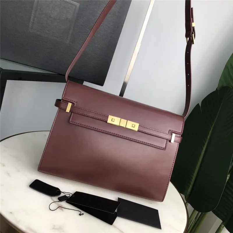 

2020 new fashion leather Manhattan staff retro armpit single shoulder slant span large capacity women's bag