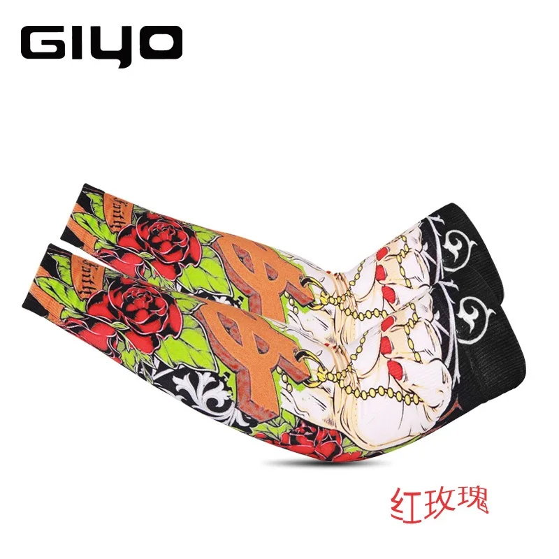 Style 11 Giyo дышащие быстросохнущие велосипедные гетры для рук, велосипедные рукава, защита от ультрафиолета, для альпинизма, спорта на открытом воздухе, нарукавники - Цвет: Style 11