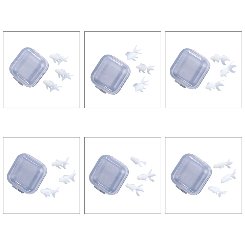 

Plastic Goldfish Models Epoxy Filling Material Crystal Resin 3D Modeling Filler D0JD