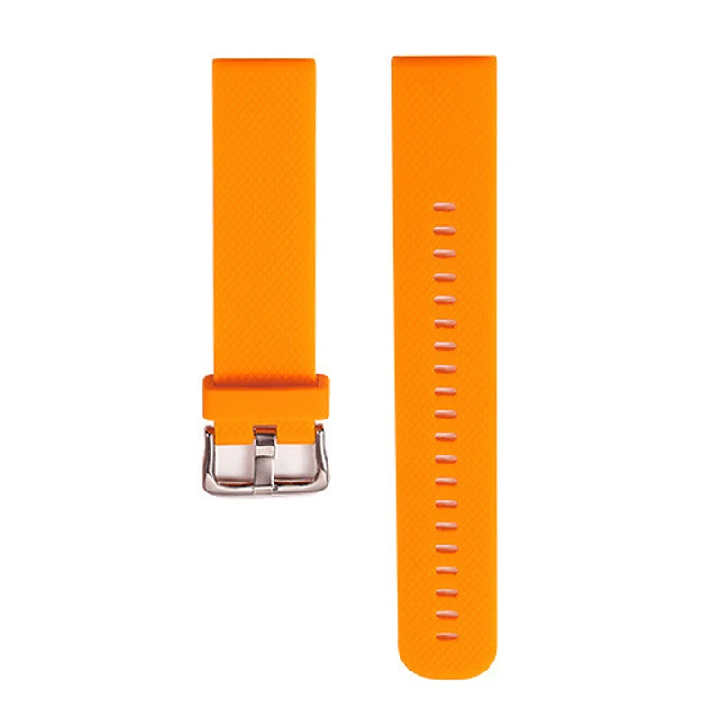 orange Для Huami Amazfit GTR 42 мм Смарт-часы аксессуары браслет ремешок для спортивных часов 20 мм Мужской Женский силиконовый ремешок для Xiaomi Amazfit GTR 42 - Цвет ремешка: orange