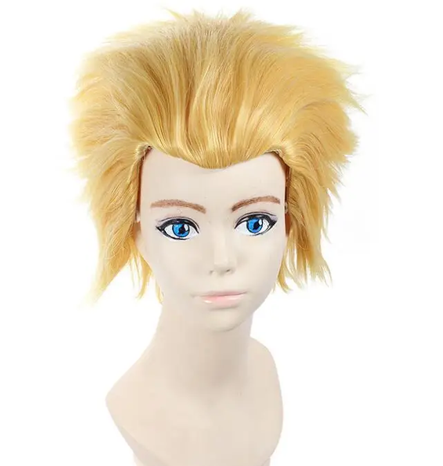 

Short Wig Cosplay My Hero Academia Million Mirio Toogata Golden Costume Boku no Hero Academia Heat Resistant Synthetic Hair Wigs
