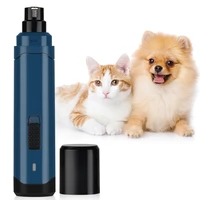 2 speed usb charging dog nail grinder rechargeable pet nail clipper low noise low vibration nail grooming trimmer for your pet