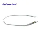 Рамка переднего бампера левая и правая для противотуманных фар, 2 шт., хромовое покрытие 31323854 31323855 для Volvo V60 S60, для пересеченной местности 2014-2018